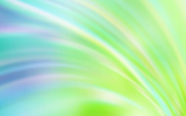 Açık mavi, yeşil vektör parlak soyut arkaplan. Açık mavi, yeşil vektör soyut bulanık arkaplan. Soyut renkli gradyan çizimi. İşiniz için en iyi bulanık tasarım..