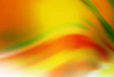 Açık yeşil, sarı vektör modern zarif düzen. Açık yeşil, sarı vektör bulanık parlak soyut doku. Görüntü stili ve gradyanı olan yeni renkli çizimler. Çalışmalarınız için akıllı tasarım.