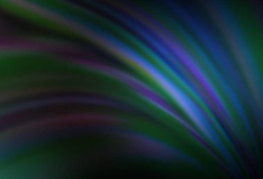 Koyu mavi vektör soyut bulanık arkaplan. Koyu mavi vektör soyut parlak dokuyu bulanıklaştırdı. Görüntü stili ve gradyanı olan yeni renkli çizimler. Tasarımının yeni yolu.