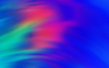 Açık mavi, kırmızı vektör parlak deseni bulanıklaştırdı. Açık mavi, kırmızı vektör soyut düzeni. Soyut ve gradyan renkte renkli çizimler. Marka kitabınız için yeni biçim tasarımı.