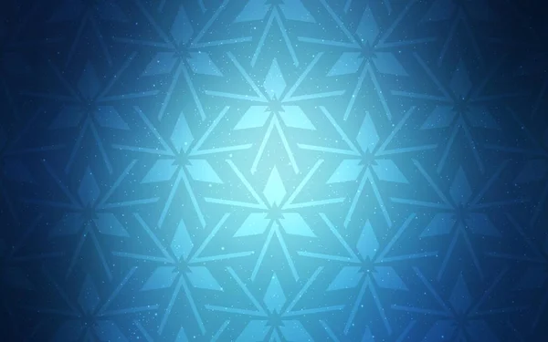 Textura Vectorial Azul Claro Con Estilo Triangular Textura Vectorial Azul — Vector de stock