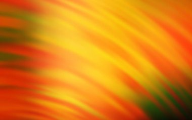 Bükülmüş çizgileri olan koyu turuncu vektör şablonu. Bükülmüş çizgileri olan koyu turuncu vektör şablonu. Değişken çizgileri olan renkli soyut çizimler. Tasarımınız için tamamen yeni bir şablon.