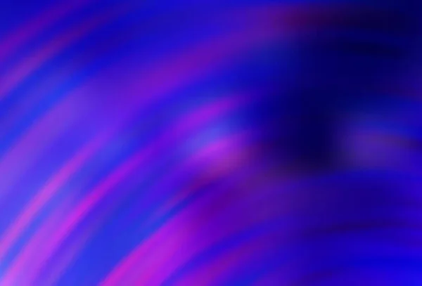 Dark Pink Blue Vector Texture Curved Lines Dark Pink Blue — Stock Vector