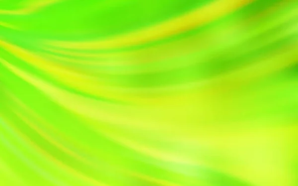 Verde Claro Vetor Amarelo Padrão Brilhante Abstrato Verde Claro Vetor — Vetor de Stock