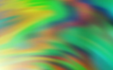 Açık yeşil vektör renkli bulanık arkaplan. Açık yeşil vektör soyut parlak dokuyu bulanıklaştırdı. Görüntü tarzında tamamen yeni bir renkli çizim. İş tasarımınız için yeni biçim.