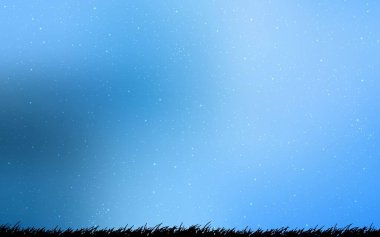 Samanyolu yıldızlı açık mavi vektör dokusu. Samanyolu yıldızlı açık mavi vektör dokusu. Soyut şablonda gökyüzü yıldızlarıyla parlayan illüstrasyon. Reklamınız, posteriniz, afişiniz için en iyi tasarım.