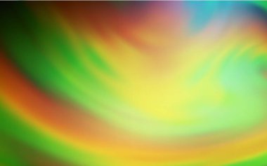 Koyu yeşil, sarı vektör soyut parlak şablon. Koyu yeşil, sarı vektör soyut parlak doku. Soyut ve gradyan renkte renkli çizimler. İşiniz için yeni tasarım.