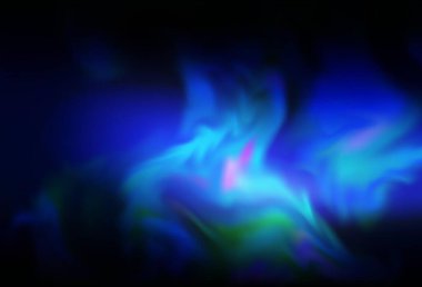 Koyu mavi vektör parlak deseni bulanıklaştırdı. Koyu mavi vektör parlak deseni bulanıklaştırdı. Yaratıcı illüstrasyon, yarım tonlu ve eğimli. Çalışmalarınız için akıllı tasarım.