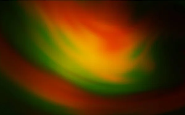 Dark Orange Vector Abstracto Fondo Borroso Dark Orange Vector Brillante — Vector de stock