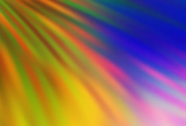 ダークピンク イエローベクトルの背景にストレートストライプ ダークピンク イエローベクトルの背景にストレートストライプ 抽象的なテンプレート上の行とカラフルな輝くイラスト 小冊子 チラシのパターン — ストックベクタ