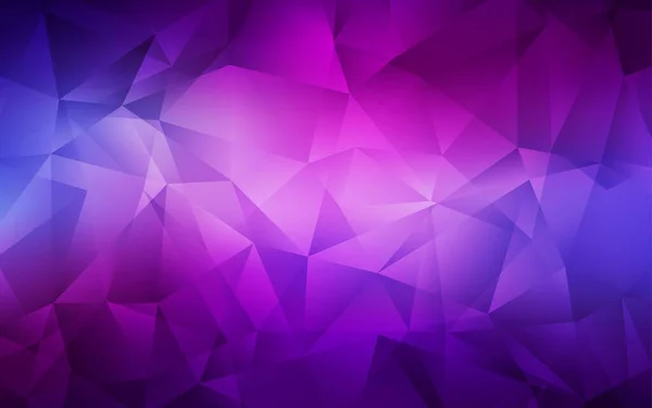 Light Purple Pink Vektor Low Poly Layout Light Purple Pink — Stockvektor