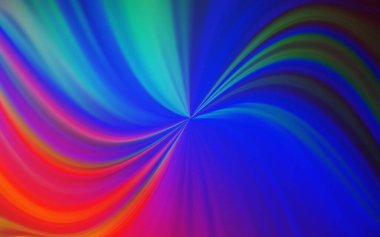 Açık mavi, kırmızı vektör renkli bulanık arkaplan. Açık mavi, kırmızı vektör soyut bulanık görünüm. Görüntü tarzında tamamen yeni bir renkli çizim. İş tasarımınız için yeni biçim.