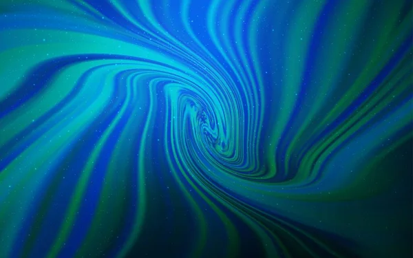 ダークブルーのベクトルテンプレート ダークブルーのベクトルテンプレート 抽象的なテンプレート上の空の星と輝くイラスト 占星術のウェブサイトのパターン — ストックベクタ