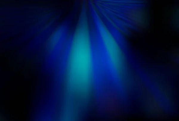 Mörkblå Vektor Abstrakt Layout Mörk Blå Vektor Färgglada Suddig Bakgrund — Stock vektor