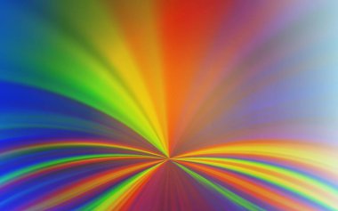 Açık mavi, sarı vektör parlak deseni bulanıklaştırdı. Açık mavi, sarı vektör soyut parlak doku. Soyut ve gradyan renkte renkli çizimler. Tasarımlar için arka plan.