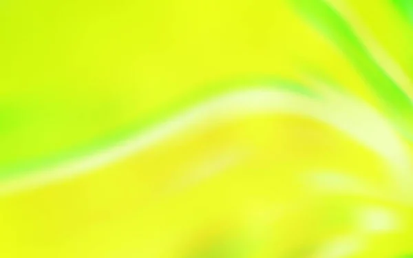 Verde Claro Vetor Amarelo Fundo Abstrato Colorido Luz Verde Amarelo — Vetor de Stock