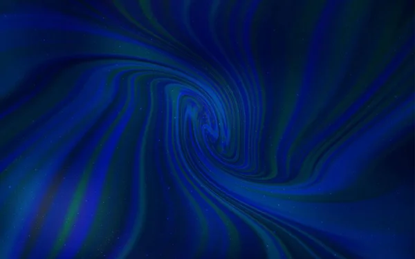 ダークブルーのベクトルテンプレート ダークブルーのベクトルテンプレート 抽象的なテンプレート上の空の星と輝くイラスト 宇宙背景用テンプレート — ストックベクタ