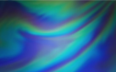 Açık mavi, yeşil vektör soyut düzeni. Açık mavi, yeşil vektör bulanık parlak soyut doku. Yaratıcı illüstrasyon, yarım tonlu ve eğimli. Bir cep telefonu için arka plan.