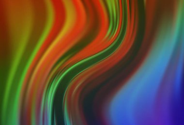 Açık Çokrenkli vektör parlak dokuyu bulanıklaştırdı. Light Multicolor vektörü modern zarif düzen. Görüntü stili ve gradyanı olan yeni renkli çizimler. İşiniz için en iyi bulanık tasarım..