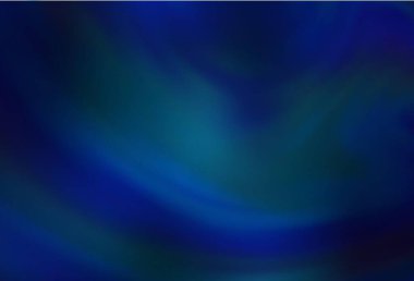 Koyu mavi vektör modern zarif fon. Koyu mavi vektör parlak deseni bulanıklaştırdı. Soyut renkli gradyan çizimi. Tasarımlar için arka plan.