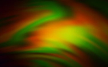 Koyu yeşil, sarı vektör parlak soyut fon. Koyu yeşil, sarı vektör soyut parlak şablonu bulanıklaştırdı. Eğilimli zarif, parlak bir çizim. İşiniz için yeni tasarım.