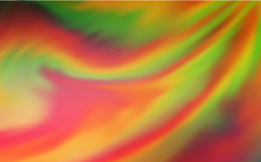 Açık Kırmızı, sarı vektör bulanık şablon. Açık Kırmızı, sarı vektör bulanık şablon. Görüntü tarzında tamamen yeni bir renkli çizim. İşiniz için yepyeni bir tasarım..