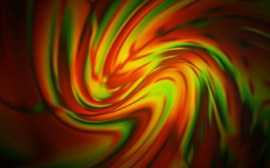 Koyu yeşil, sarı vektör soyut parlak doku. Koyu yeşil, sarı vektör modern zarif fon. Görüntü stili ve gradyanı olan yeni renkli çizimler. Web siteniz için bulanık tasarım.