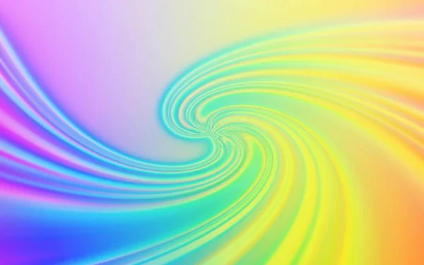 Lumière Multicolore Vecteur Flou Briller Fond Abstrait Vecteur Multicolore Clair — Image vectorielle