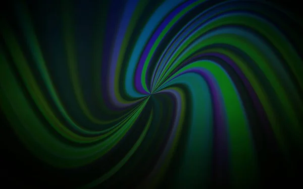 Dark Green Vecteur Flou Brillance Texture Abstraite Mise Page Abstraite — Image vectorielle