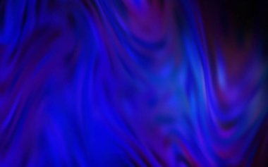 Koyu mavi vektör soyut parlak dokuyu bulanıklaştırdı. Koyu mavi vektör parlak deseni bulanıklaştırdı. Eğilimli zarif, parlak bir çizim. Tasarımının yeni yolu.