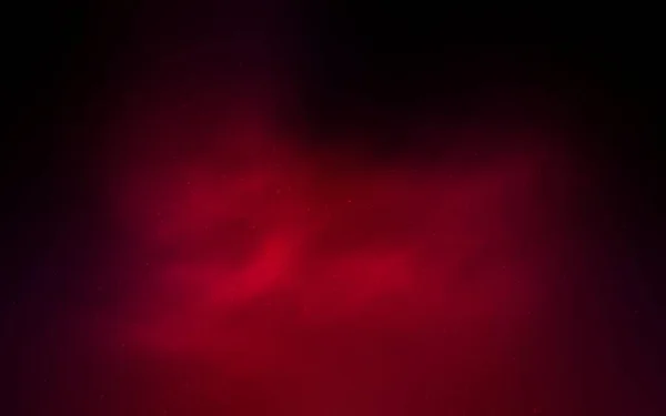 Mise Page Vectorielle Rouge Foncé Avec Étoiles Cosmiques Mise Page — Image vectorielle
