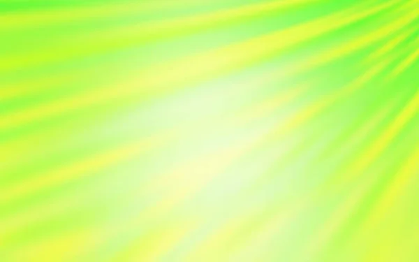 Ljusgrön Gul Vektor Blank Abstrakt Layout Ljusgrön Gul Vektor Suddig — Stock vektor