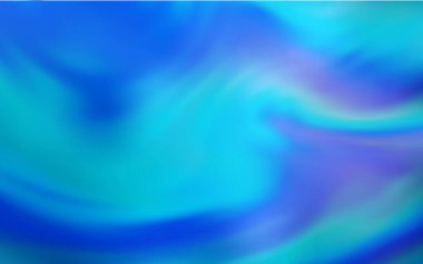 Hafif BLUE vektörü modern zarif arkaplan. Açık BLUE vektör soyut bulanık düzeni. Soyut renkli gradyan çizimi. Marka kitabınız için yeni biçim tasarımı.