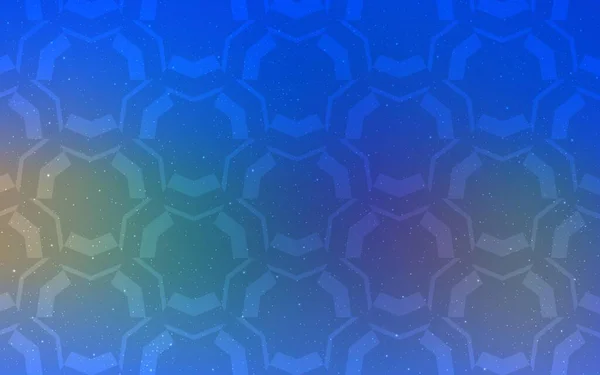 Modèle Vectoriel Bleu Clair Jaune Avec Lignes Modèle Vectoriel Bleu — Image vectorielle