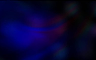 Koyu mavi, kırmızı vektör soyut bulanık görünüm. Koyu mavi, kırmızı vektör renkli bulanık arkaplan. Renkli soyut çizimler ve gradyan. Çalışmalarınız için akıllı tasarım.