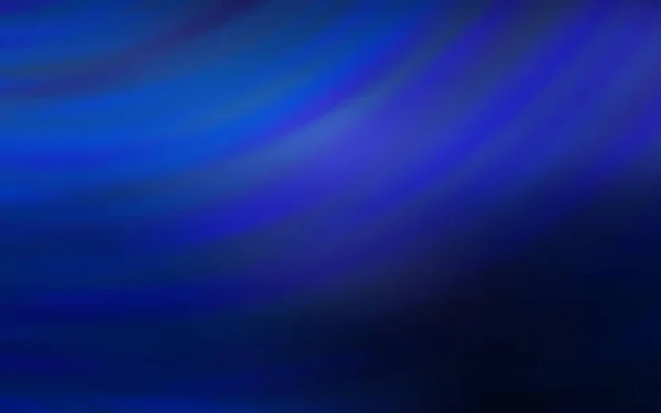 Texture Vectorielle Bleu Foncé Avec Lignes Courbées Texture Vectorielle Bleu — Image vectorielle