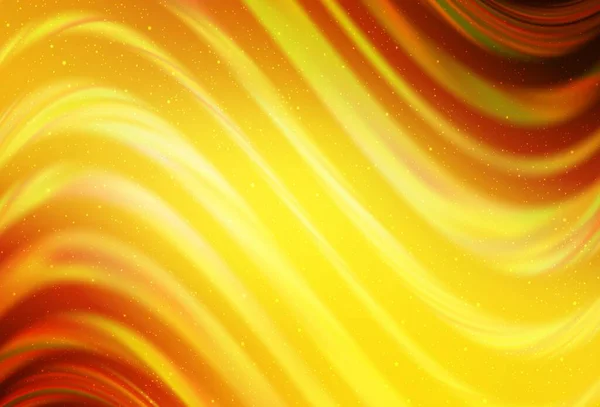 Светло Оранжевая Векторная Текстура Звездами Молочного Пути Светло Оранжевая Векторная — стоковый вектор
