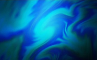 Koyu mavi vektör şablonu bulanıklaştırdı. Koyu mavi vektör soyut düzeni. Gradyan tasarımlı, soyut, ışıltılı çizimler. Marka kitabınız için yeni biçim tasarımı.