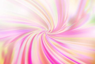 Açık pembe, sarı vektör bulanık arkaplan. Açık pembe, sarı vektör modern zarif düzen. Renkli soyut çizimler ve gradyan. Web siteniz için bulanık tasarım.