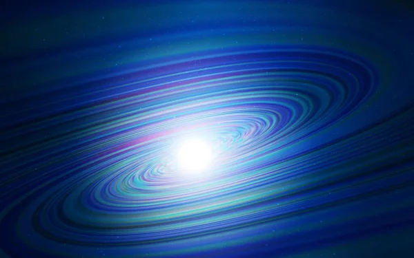 Fond Vectoriel Bleu Foncé Avec Étoiles Galaxie Fond Vectoriel Bleu — Image vectorielle