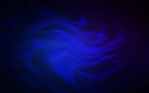 Fondo Abstracto Brillante Vector Azul Oscuro Dark Blue Vector Borrosa — Archivo Imágenes Vectoriales