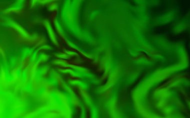 Açık yeşil vektör renkli bulanık arkaplan. Açık yeşil vektör parlak deseni bulanıklaştırdı. Parlak renkli bir illüstrasyon. İş tasarımınız için yeni biçim.