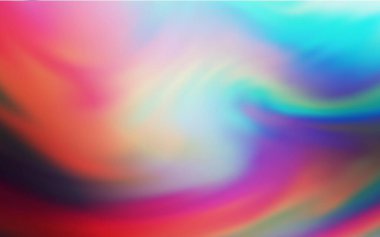 Açık mavi, kırmızı vektör soyut parlak doku. Açık mavi, kırmızı vektör renkli bulanık arkaplan. Eğilimli zarif, parlak bir çizim. Bir cep telefonu için arka plan.