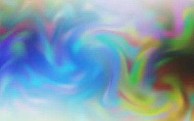 Açık mavi, yeşil vektör modern zarif zemin. Açık mavi, yeşil vektör bulanık arkaplan. Renkli soyut çizimler ve gradyan. Marka kitabınız için yeni biçim tasarımı.