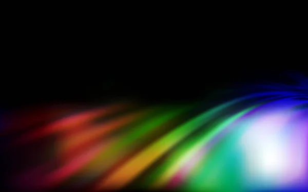 Fond Flou Coloré Vecteur Multicolore Foncé Dark Multicolor Vecteur Flou — Image vectorielle