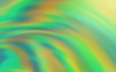 Eğimli çizgileri olan açık yeşil vektör arkaplan. Eğimli çizgileri olan açık yeşil vektör arkaplan. Soyut ve gradyan renkte renkli çizimler. Cep telefonu ekranları için şablon.