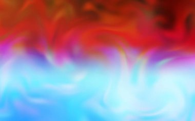 Açık mavi, kırmızı vektör modern zarif arkaplan. Açık mavi, kırmızı vektör soyut bulanık görünüm. Renkli soyut çizimler ve gradyan. İşiniz için en iyi bulanık tasarım..