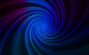 Galaksi yıldızlı koyu mavi vektör arkaplan. Galaksi yıldızlı koyu mavi vektör arkaplan. Renkli kozmik yıldızlı soyut çizimler. Kozmik arkaplanlar için şablon.