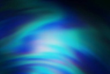 Koyu mavi vektör soyut bulanık arkaplan. Koyu mavi vektör bulanık ve renkli desen. Parlak renkli bir illüstrasyon. Marka kitabı için zarif bir arkaplan.