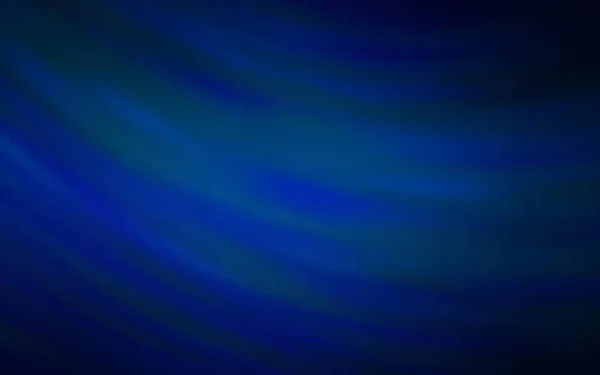 Fondo Vectorial Azul Oscuro Con Líneas Curvas Fondo Vectorial Azul — Vector de stock